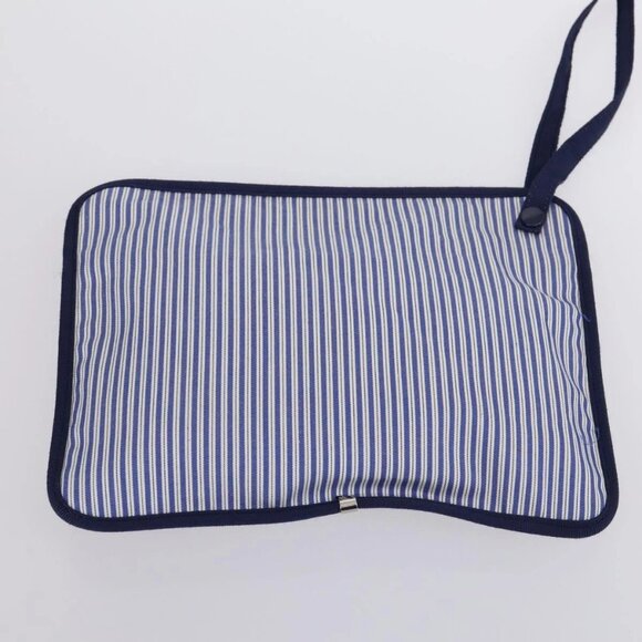 GUCCI travel Boston Bag Coated Canvas Navy Auth sw1600 - Picture 10 of 16